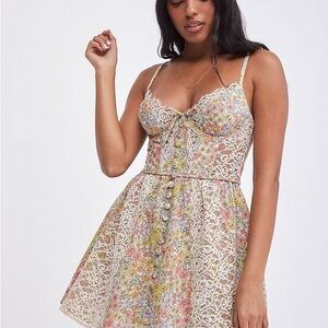 For Love And Lemons Esme Mini Dress